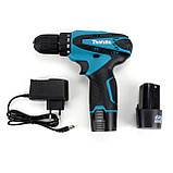 Акумуляторний шурупокрут Makita DF330DWE 12 V, 2 Ah з набором інструментів шурупокрут Макіт (КІТ-5), фото 9