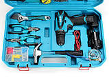 Акумуляторний шурупокрут Makita DF330DWE 12 V, 2 Ah з набором інструментів шурупокрут Макіт (КІТ-5), фото 11