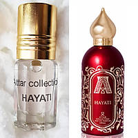 Масляні парфуми 100% концентрацією масел 3 мл, ATTAR COLLECTION Hayati