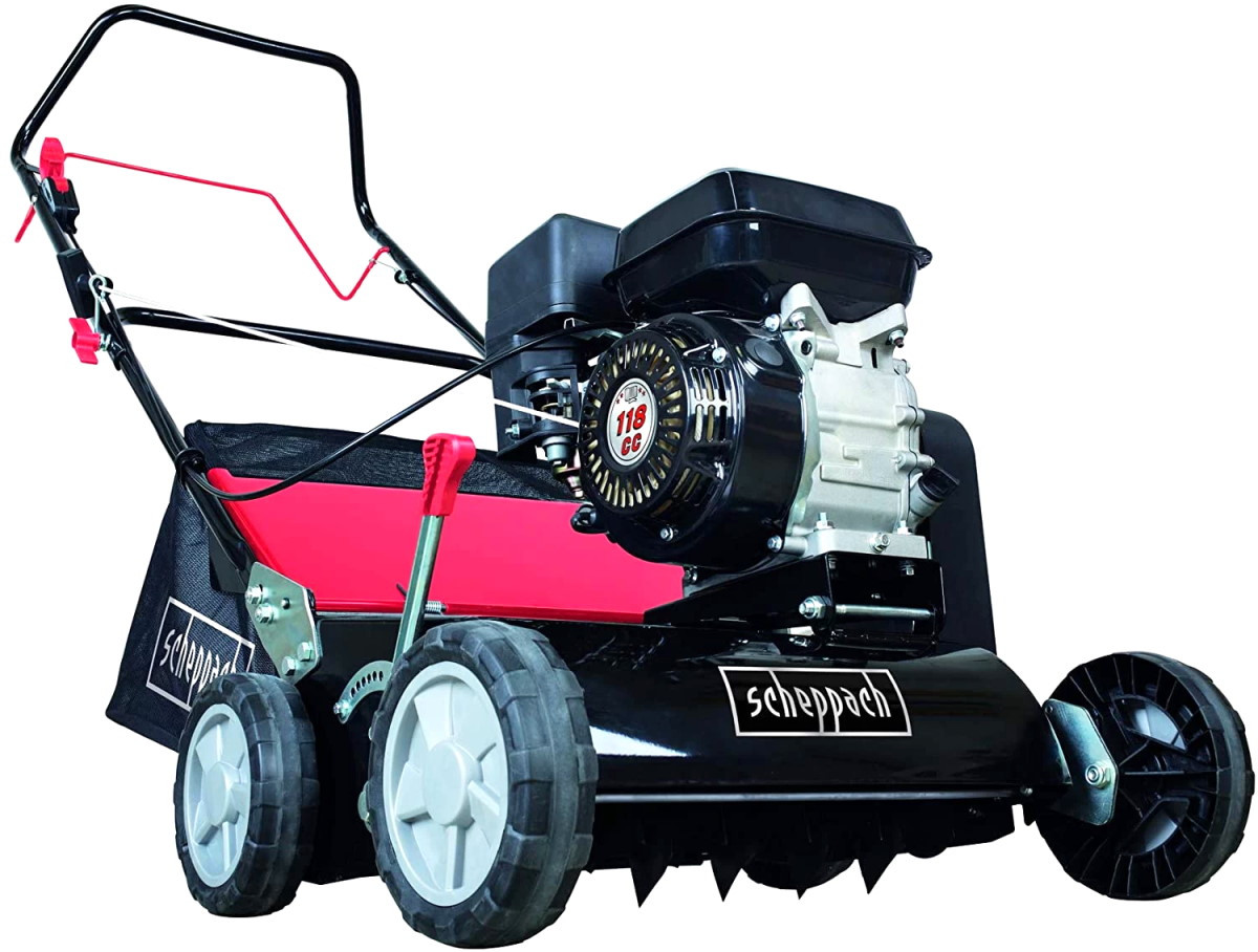 Аератор-скарифікатор бензиновий Scheppach SC40P, фото 1