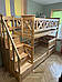 Ліжко двоярусне дерев'яне трансформер Оскар, фото 4