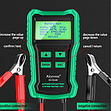 Тестер автомобільних акумуляторів Aicevoos AS-E8188 12V аналізатор акб (рос меню), фото 2