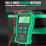 Тестер автомобільних акумуляторів Aicevoos AS-E8188 12V аналізатор акб (рос меню), фото 4