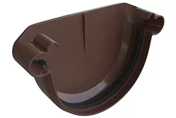 Заглушка ринви універсальна Еліт 125 коричнева