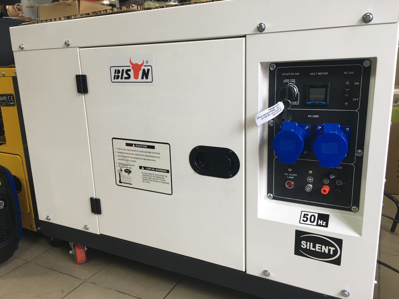 Дизельний генератор BISON BS8000LN, фото 1