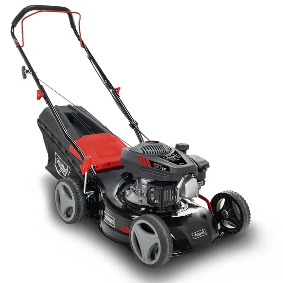 Газонокосарка бензинова Scheppach MP132-42 з двигуном 2,5 кВт та регулюванням 7 рівнів висоти, фото 1