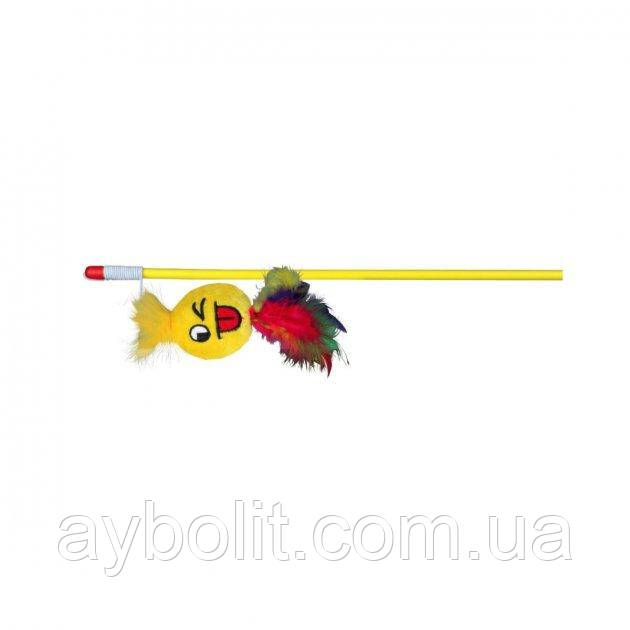 Іграшка для котів Trixie Вудка з іграшкою 50 см (4011905457970), фото 1