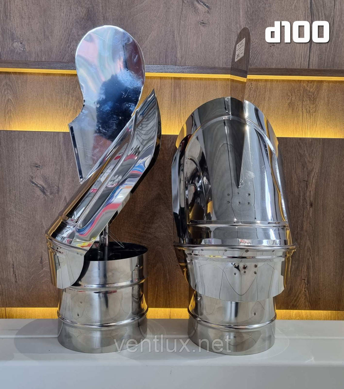 Флюгер №1 нержавійка AISI 430 d-100