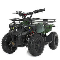 Детский квадроцикл (мотор 800W, 3акк12A/12V) Bambi HB-ATV800AS-10 Зелёный камуфляж