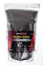 Пелетс, пелетс для коропа, пелетс Carp Drive Black Premium Halibut (преміумкласу) 4,5 мм 900 г