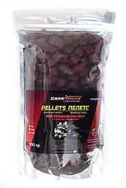 Пелетс насадковий, пелетс короповий, пелетс Carp Drive Red Halibut Криль (з отвором) 14 мм 900 г.