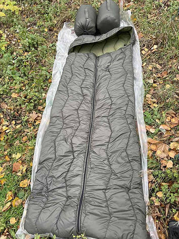 Спальний мішок зимовий на флісі, спальник Sleeping bag SLX 200*90 см, фото 1