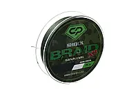 Шок-лідер Carp Pro Diamond Shock Braid PE X8 0.16 мм 50 м Dark Green