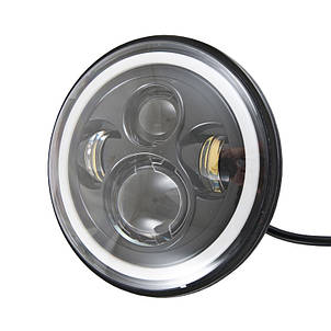 Оптика LED-фара ВАЗ, ВАЗ світлодіодна BELAUTO BOL0160 10-60 V, 60 W 4*5 W ETI+DRL, фото 3
