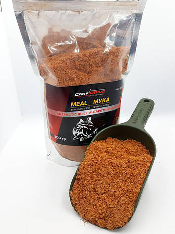 Криль борошно для бойлів, борошно Кріль, крильове борошно, ANTARCTIC KRILL MEAL 500 г. (Данія), фото 1