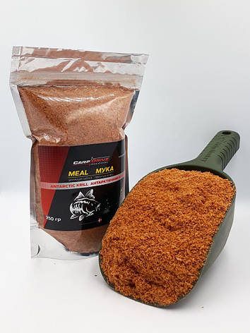 Криль борошно для бойлів, борошно Кріль, крильове борошно, ANTARCTIC KRILL MEAL 250 г. (Данія), фото 1