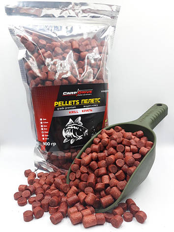 Pellets, пелетс короповий, пелетс Krill (Криль) Carp Drive 14 мм 900 г, фото 1