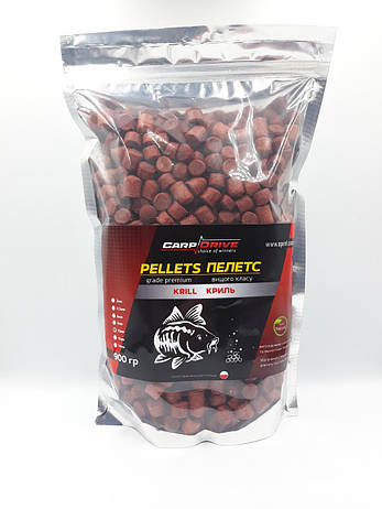 Pellets, пелетс короповий, пелетс Krill (Криль) Carp Drive 14 мм 900 г, фото 4