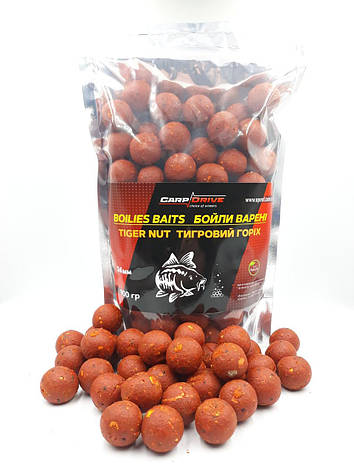Бойли варені Тигровий горіх (Tiger Nut) 24 мм 900 г. Carp Drive, фото 1