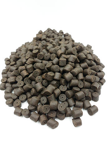 Пелетс короповий, пелетс для риболовлі, пелетс Carp Dream Black Premium Halibut (з отвором) 8 мм 500 г., фото 3
