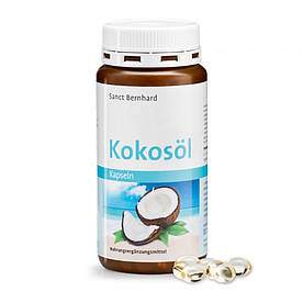 Sanct Bernhard - Кокосова олія «Kokosöl» 500 мг, 240 капсул