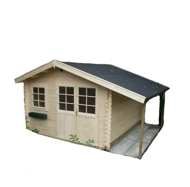 Сучасний сарай, госпблок для дачі з дерева 3.4х3,0 м. від виробника Modern barn - 38