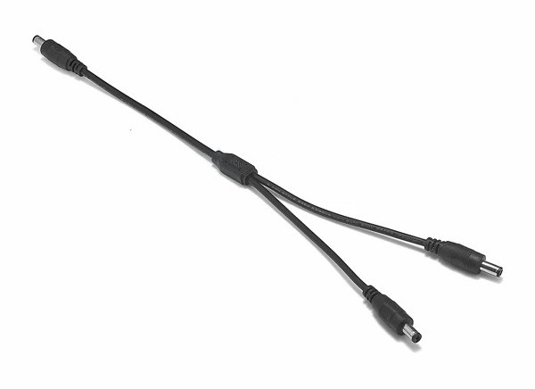 Кабель живлення роутера та модему 5.5х2.5 (на 2 виходи) - шнур-розгалужувач Y-типу для маршрутизатора 32 см