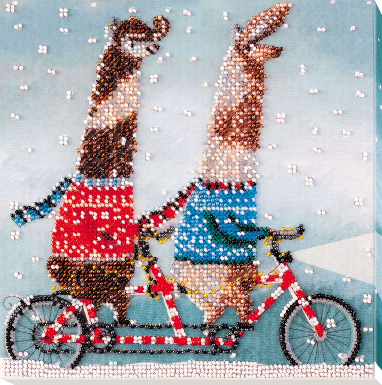 Набір-міді для вишивки бісером Тандем (20 х 20 см) Абрис Арт AMB-036, фото 1