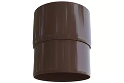 Муфта труби 95 Альта-Профіль коричнева