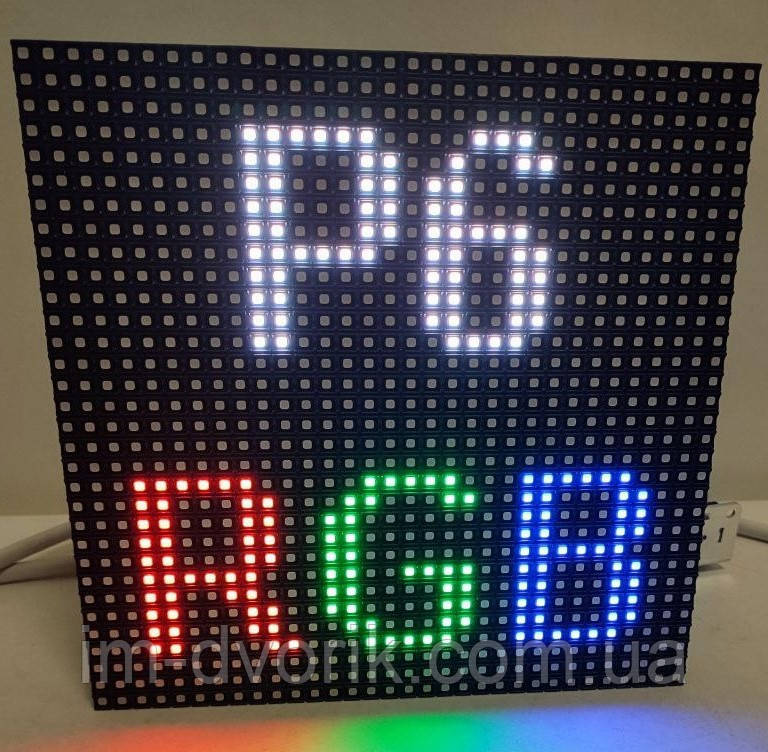 LED дисплей екрану P6RGBO SE 32X32 SMD3535 модуль для вуличного використання