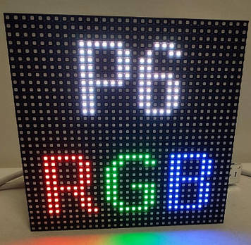 Модуль P6 RGB 32×32pix 192×192 мм IP65 SMD3535 для світлодіодного екрану