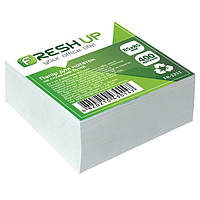 Блок бумаги Fresh Up 85х85х400л. Белый 1211 не клееный