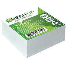Блок паперу 85х85х400л. Білий Fresh Up 1211 не клеєний