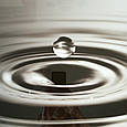 Картина на склі Крапля води, що створює бриж, фото 7