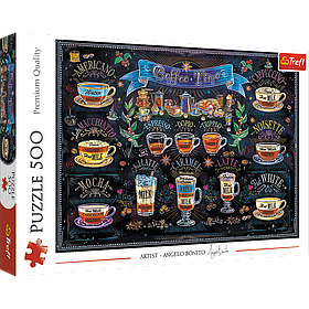 Пазли - (500 елм.) - "Час пити каву"/Trefl