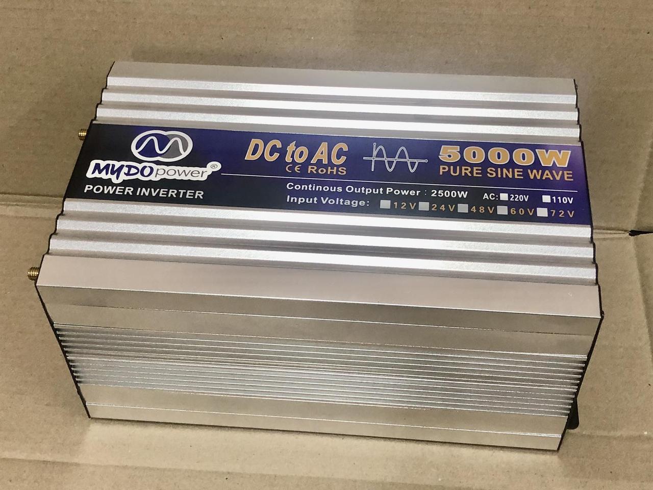 Інвертор 5000w (пікова), номінальна 2500w