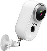 Внешняя беспроводная камера с питанием от аккумулятора, аккумуляторная Wi-Fi домашняя камера безопасности,