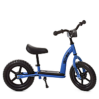 Беговел детский Profi Kids M 5455-3 голубой, 12 дюймов от IMDI