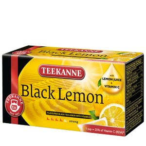 Чай чорний Teekanne Лимон (Обагачний вітаміном С), 20п.х1,7г