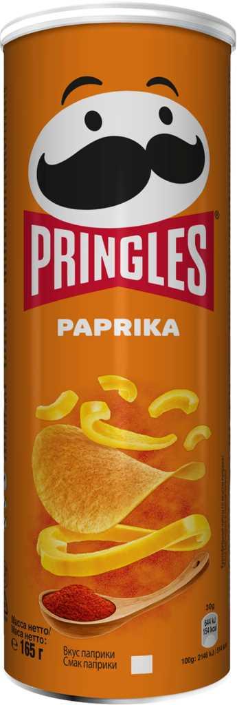 Чіпси Pringles Paprika, 165 гр польща