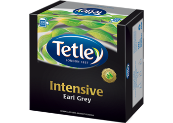 Чай чорний Tetley Intensive Earl Grey, 100p.х2г, фото 1