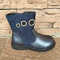 Чоботи для дівчинки "Гудзики"