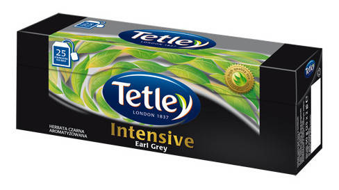 Чай чорний Tetley Intensive Earl Grey, 25п.х2г, фото 1