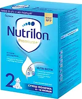 Молочная смесь Nutrilon Premium+ 2, 1000г (картон)