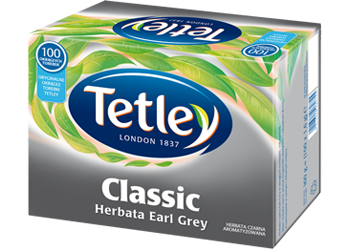 Чай чорний Tetley Classic Earl Grey, 100p.х2г, фото 1