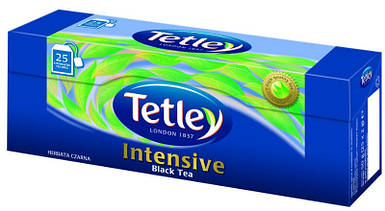 Чай чорний Tetley Intensive Black Tea, 25п.x2г