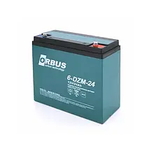 Акумулятор Orbus 6-DZM-24 12В Green 24Ач