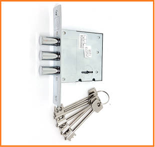 Замок врізний сувальдний Kedr Class 1001