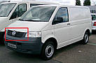 Решітка радіатора Фольксваген Транспортер Т5 - Volkswagen Transporter T5 - 2003-2008, фото 3