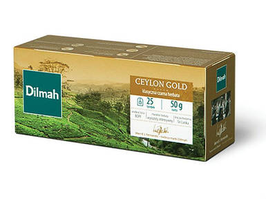 Чай чорний Dilmah Ceylon Gold, 25п.х2г
